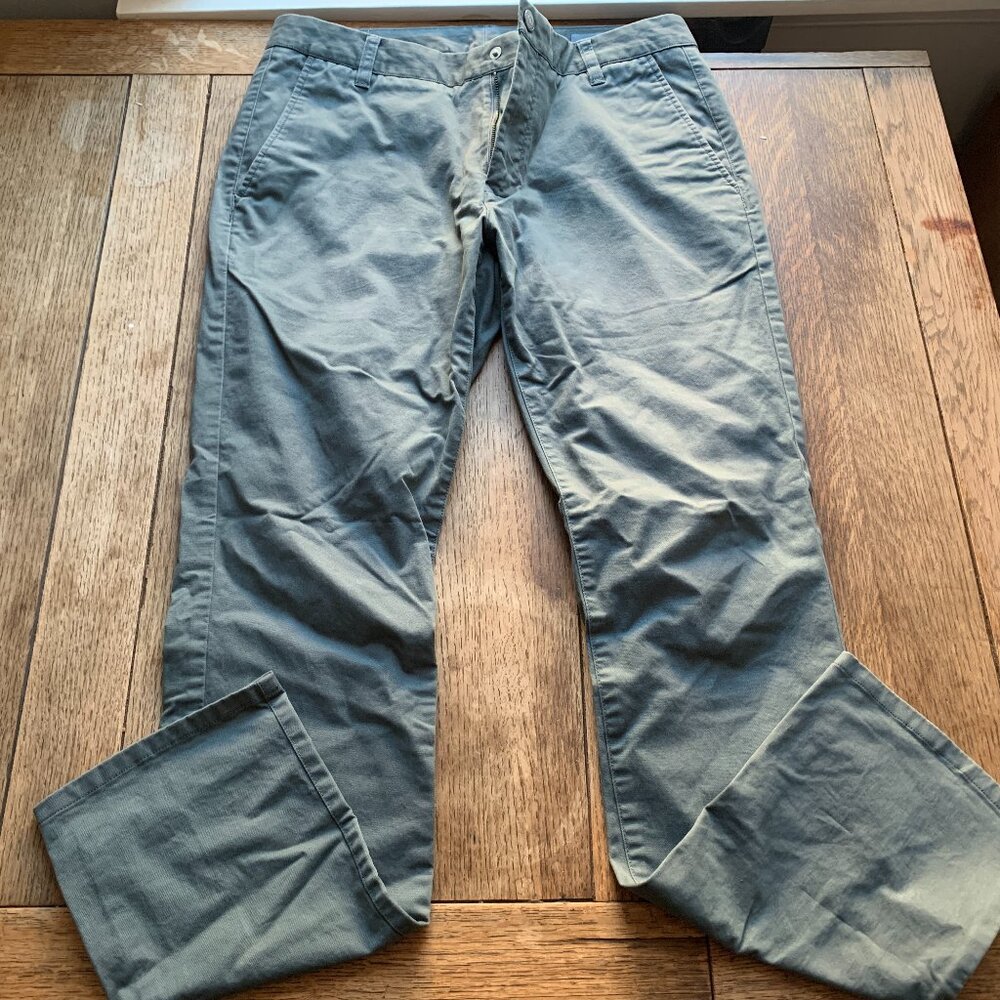 Bonobos Stretch Washed Chinos Slate Blue Tailored Fit 32x32